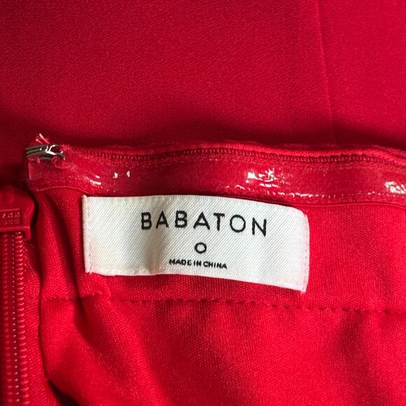 Aritzia Babaton Roshan Strapless Jumpsuit Sz 0 - Picture 7 of 7